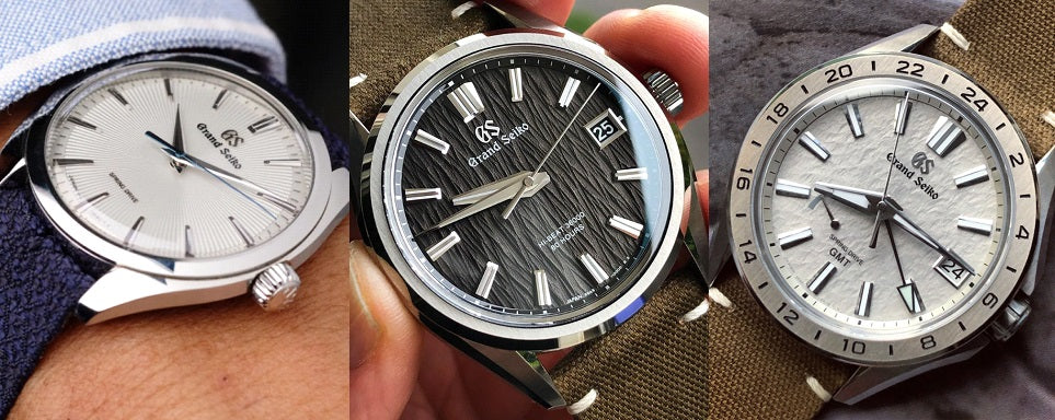 Pair your Grand Seiko with a custom fabric strap