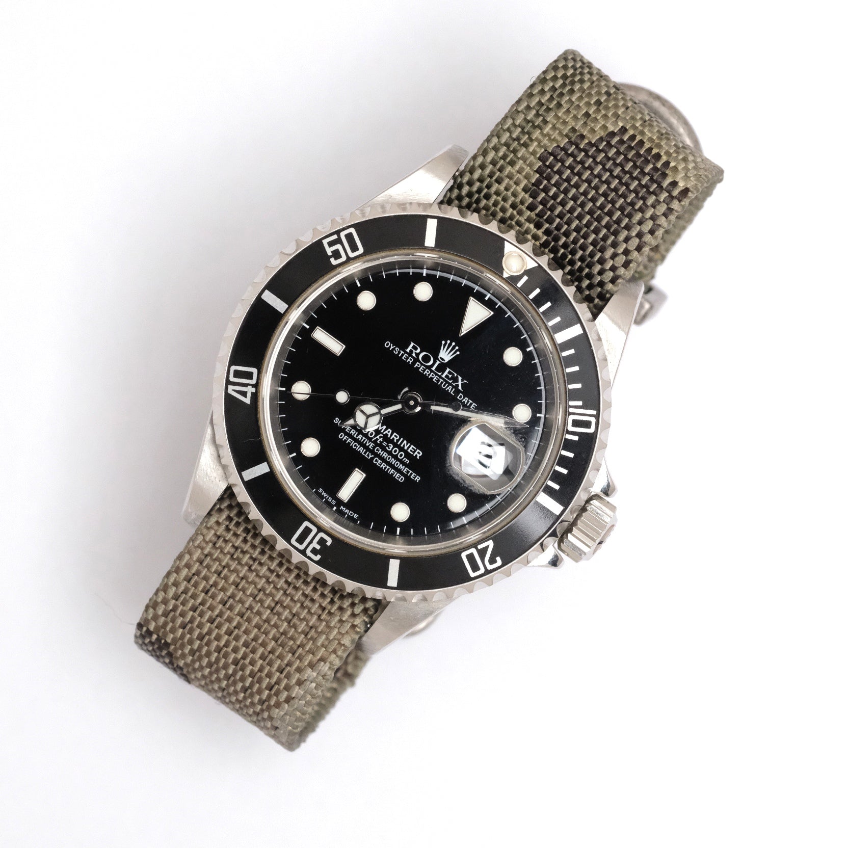 Rolex camo strap outlet